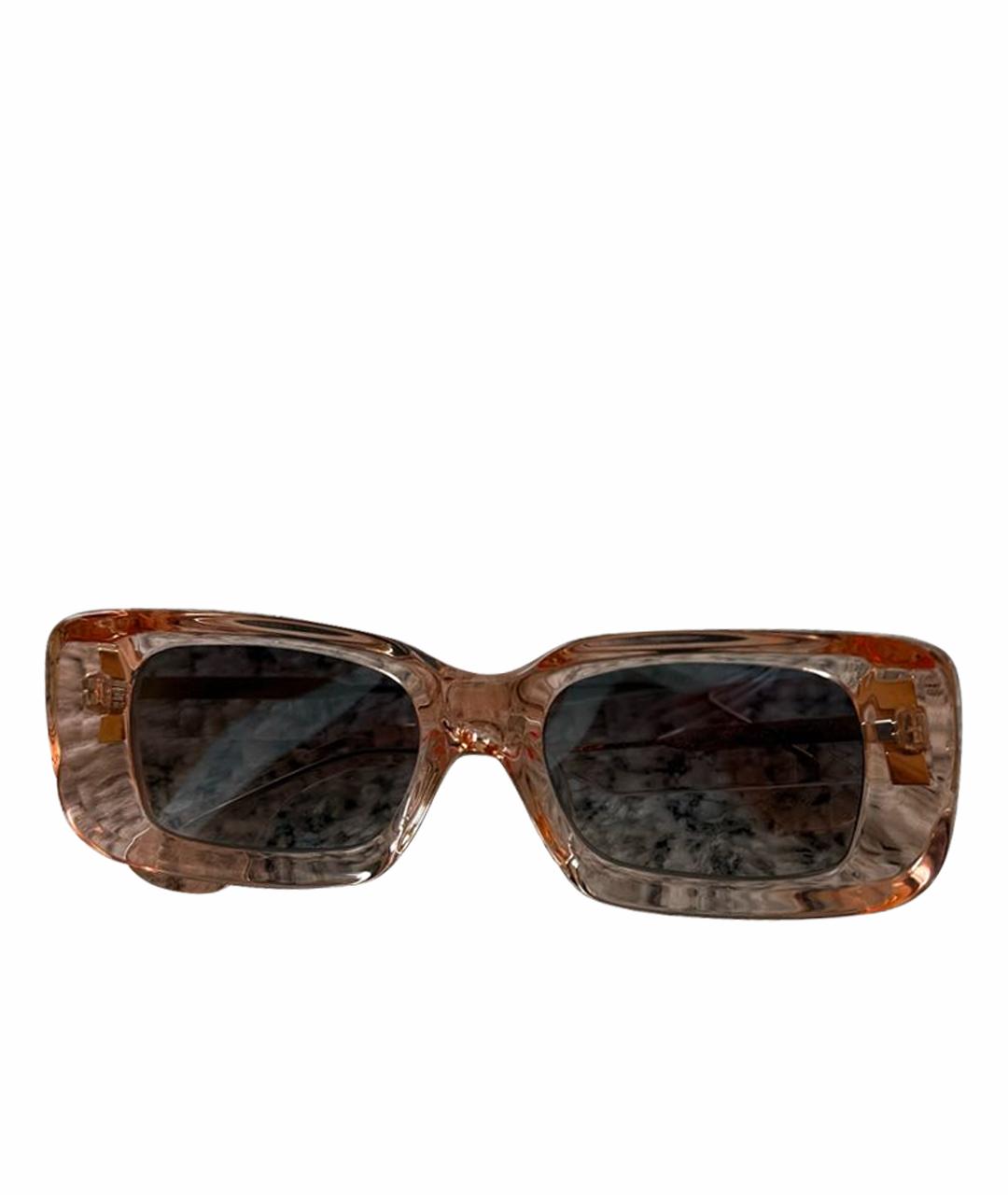 CHROME HEARTS Коралловые пластиковые солнцезащитные очки, фото 1