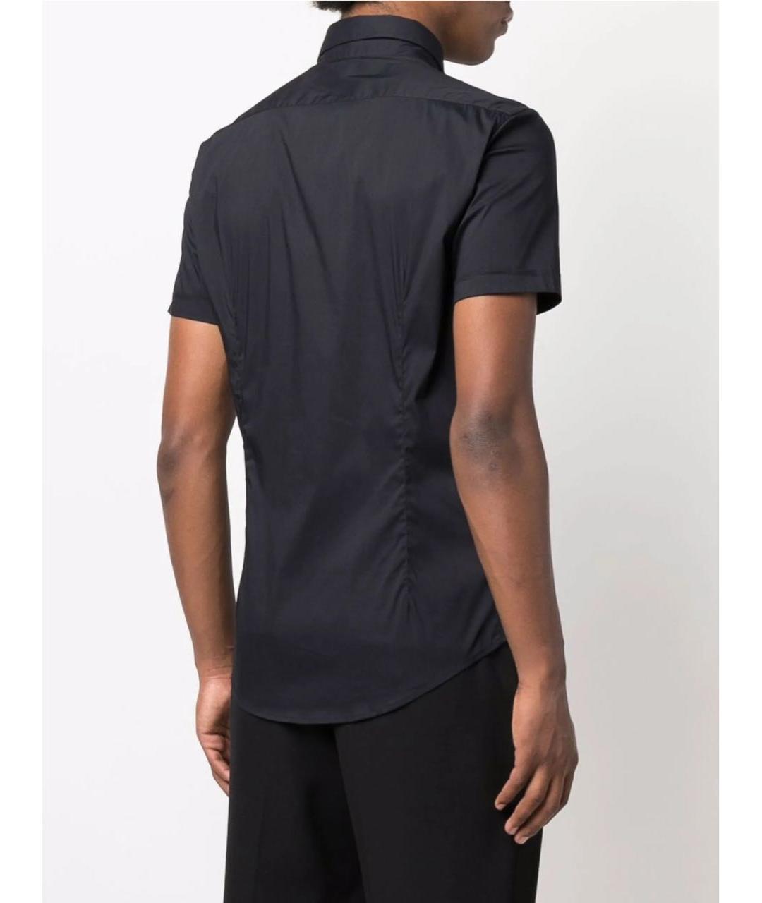 EMPORIO ARMANI Темно-синяя кэжуал рубашка, фото 6