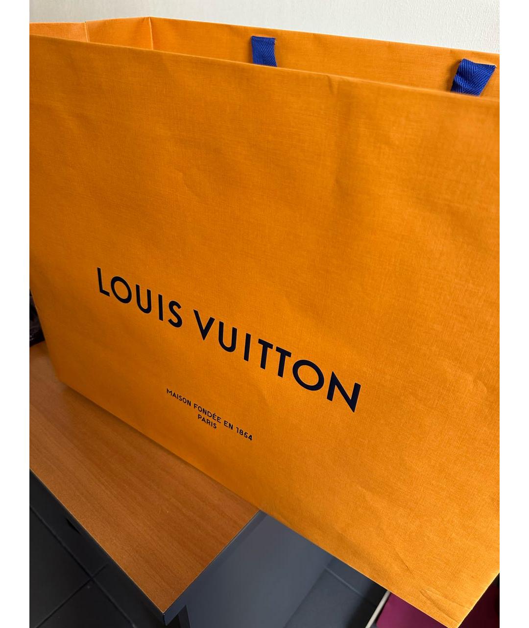 LOUIS VUITTON Антрацитовая дорожная/спортивная сумка, фото 7