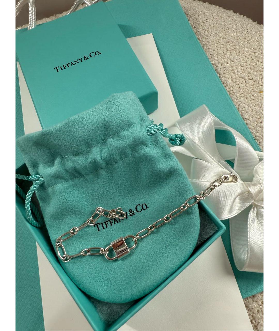 TIFFANY&CO Серебрянный серебряный браслет, фото 2
