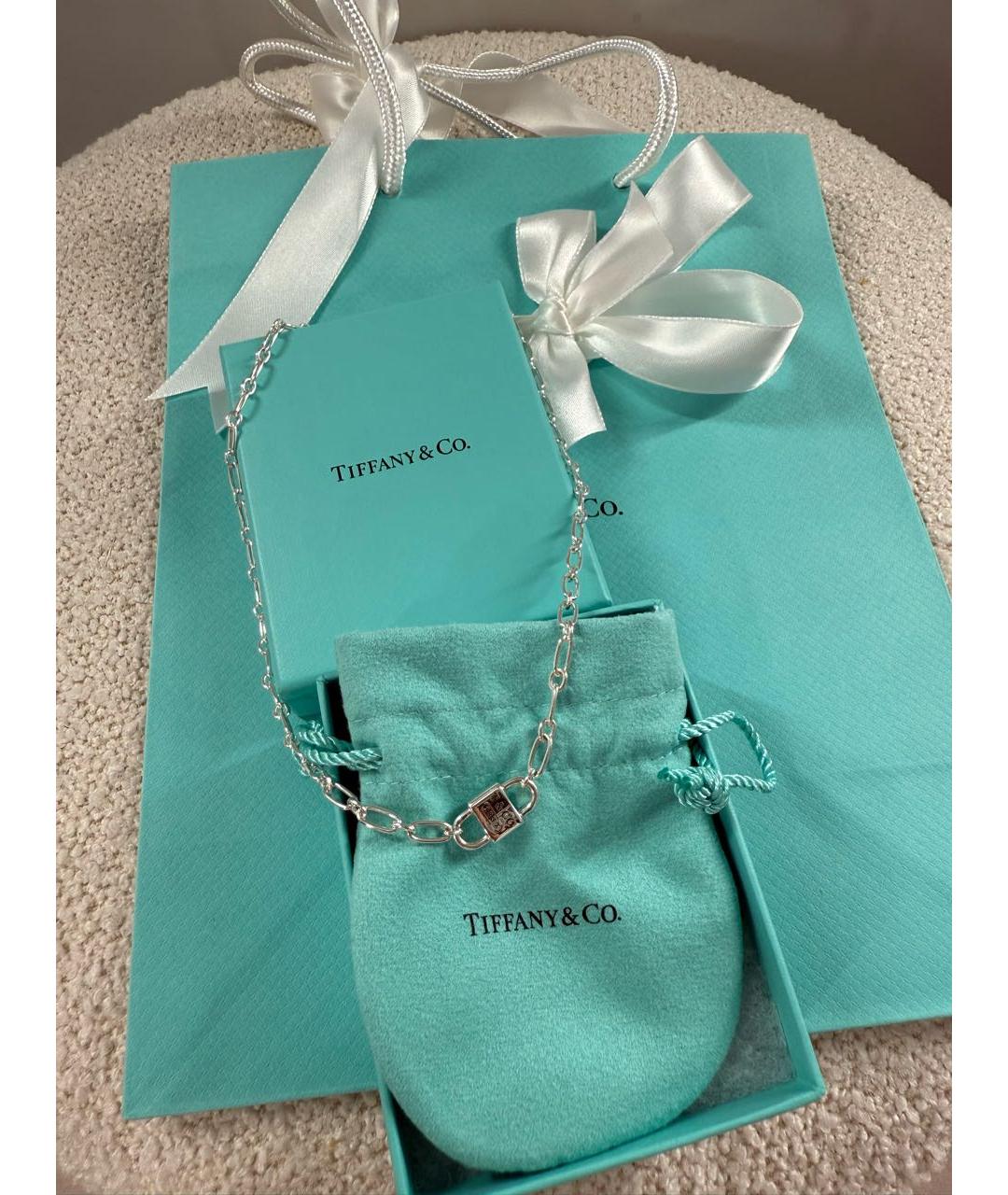 TIFFANY&CO Серебряное серебряное колье, фото 5