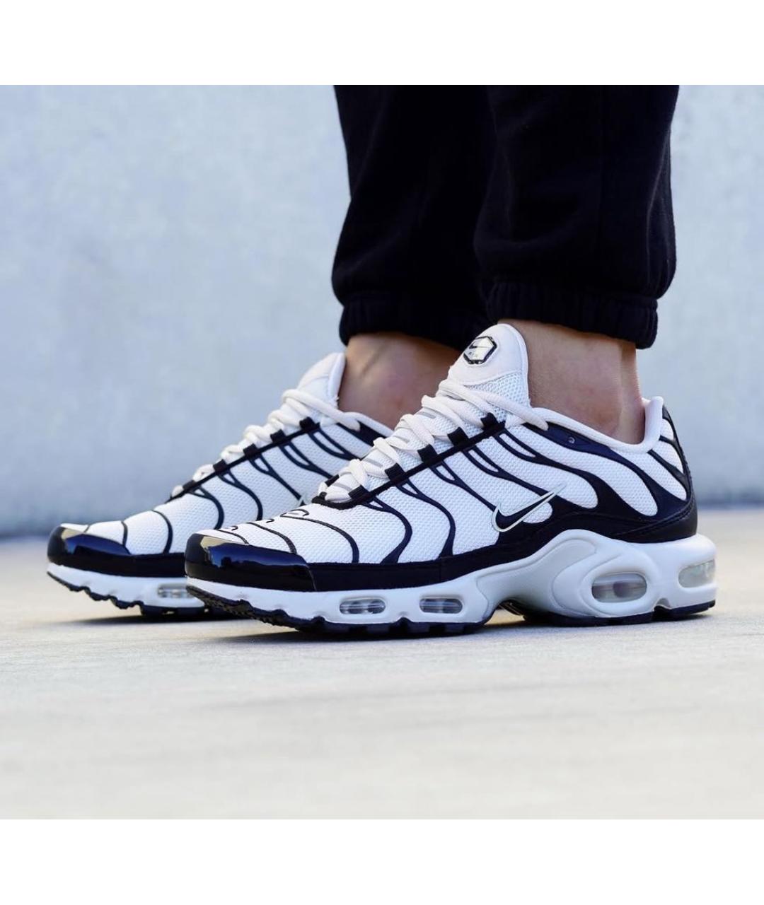 NIKE Белые текстильные низкие кроссовки / кеды, фото 5
