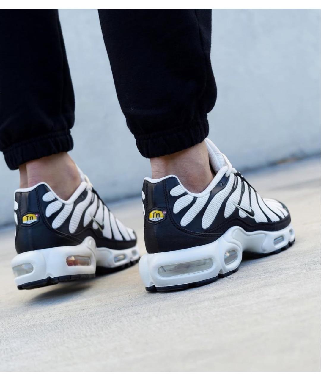 NIKE Белые текстильные низкие кроссовки / кеды, фото 7