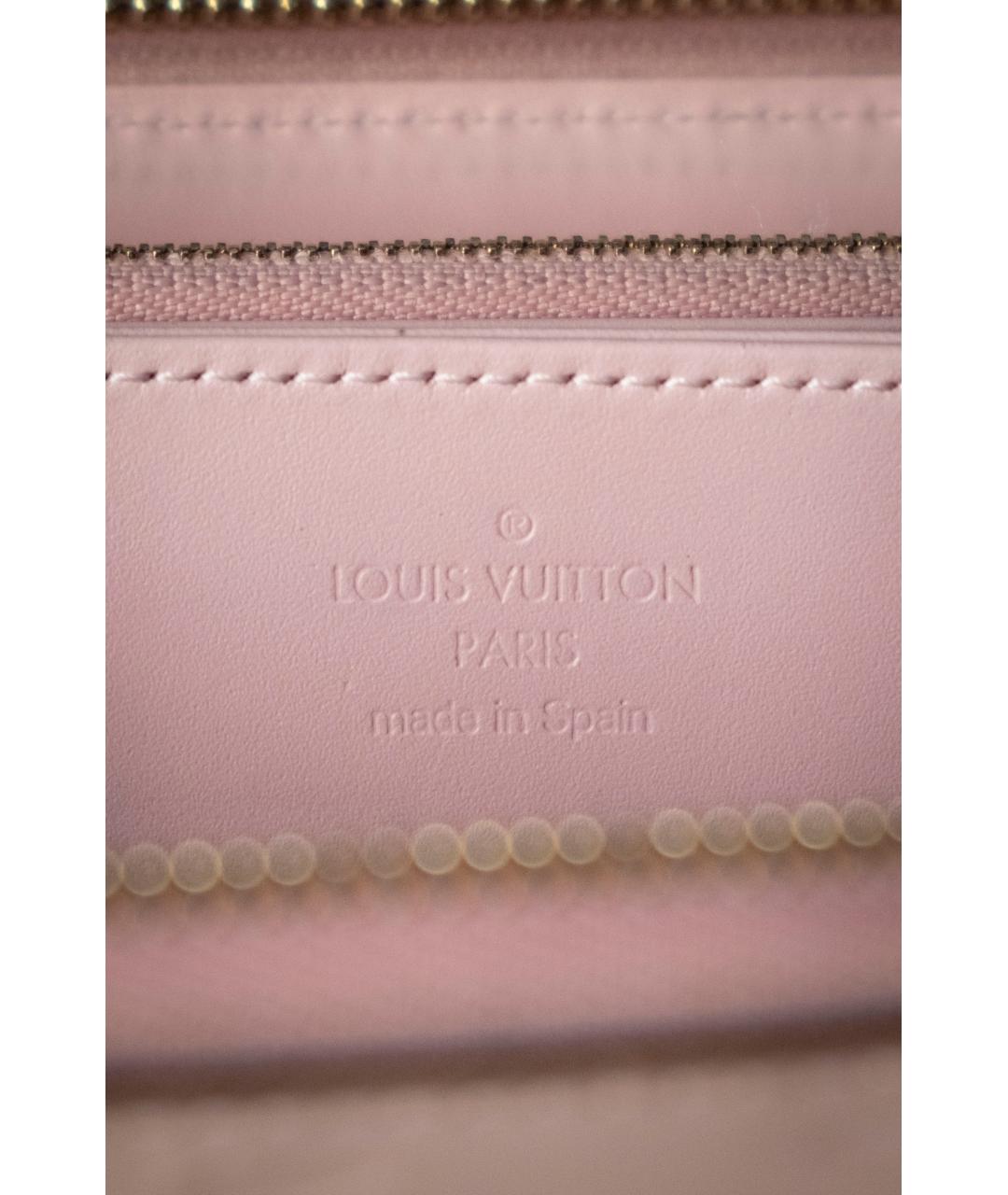 LOUIS VUITTON Розовый кошелек, фото 9