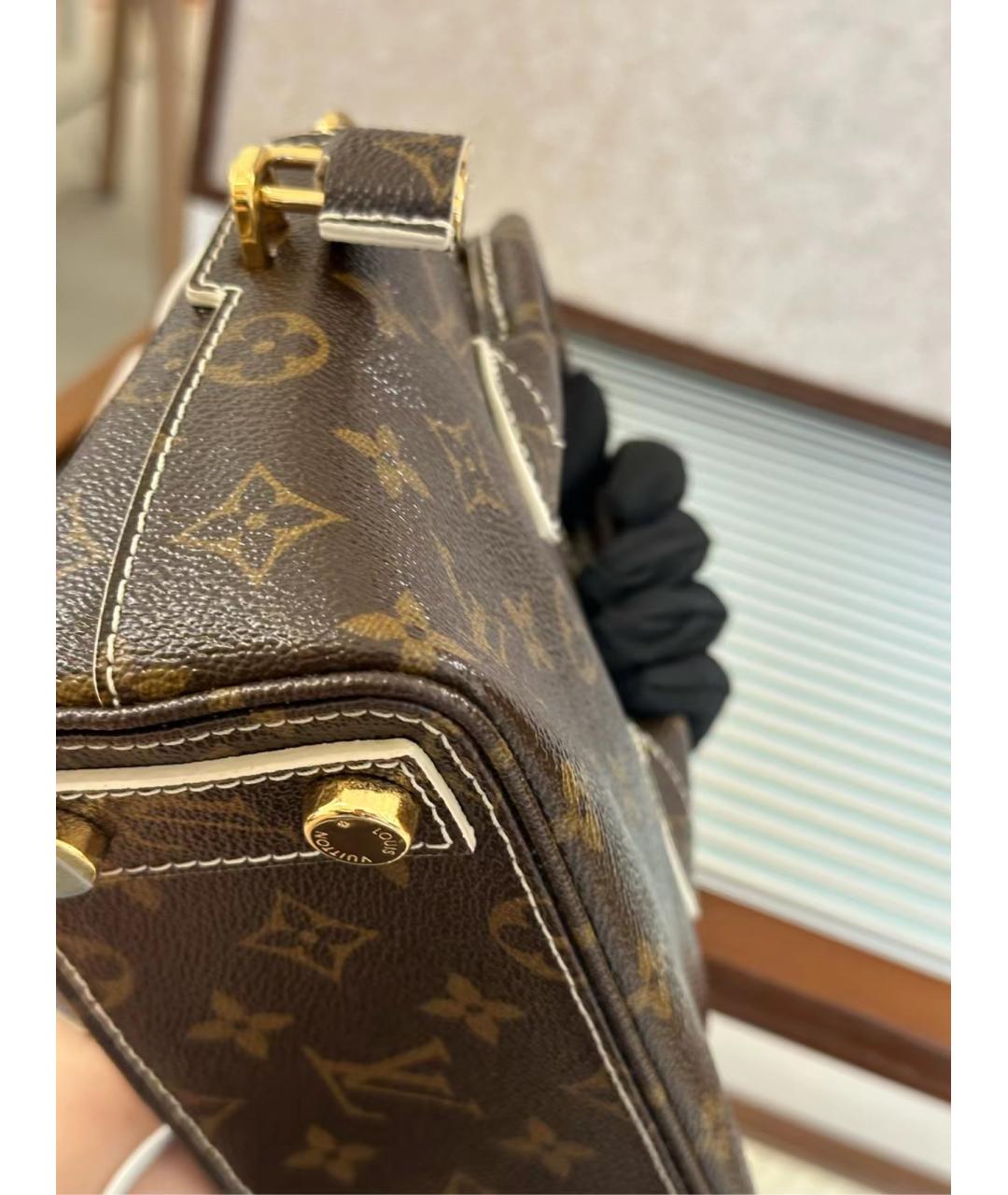 LOUIS VUITTON Коричневая сумка через плечо, фото 9