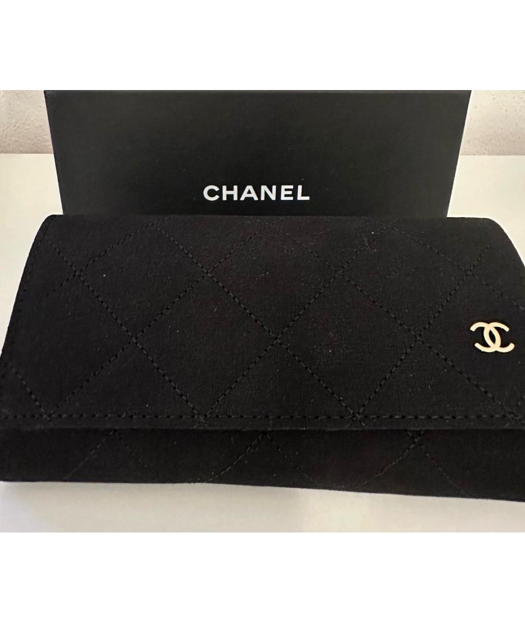 CHANEL Черные пластиковые солнцезащитные очки, фото 4