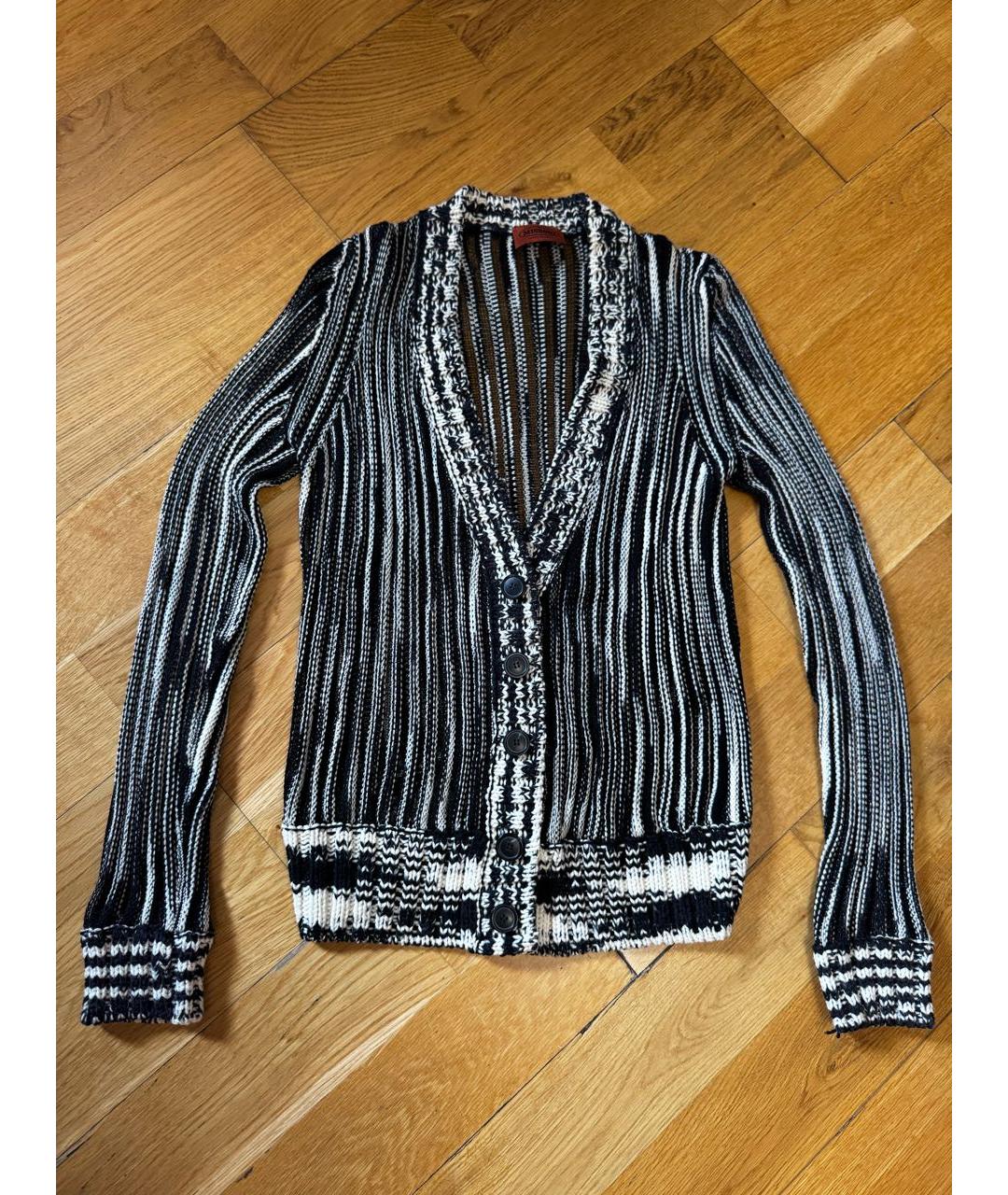 MISSONI Черный вискозный кардиган, фото 8