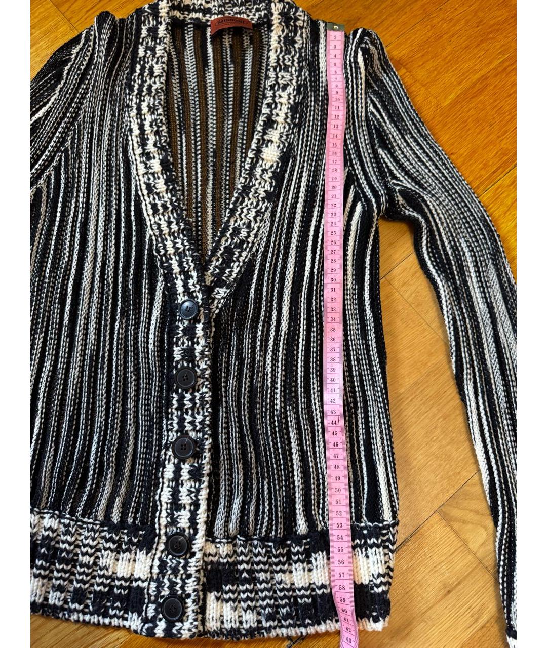 MISSONI Черный вискозный кардиган, фото 5