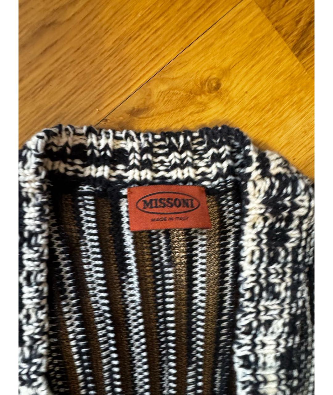 MISSONI Черный вискозный кардиган, фото 2