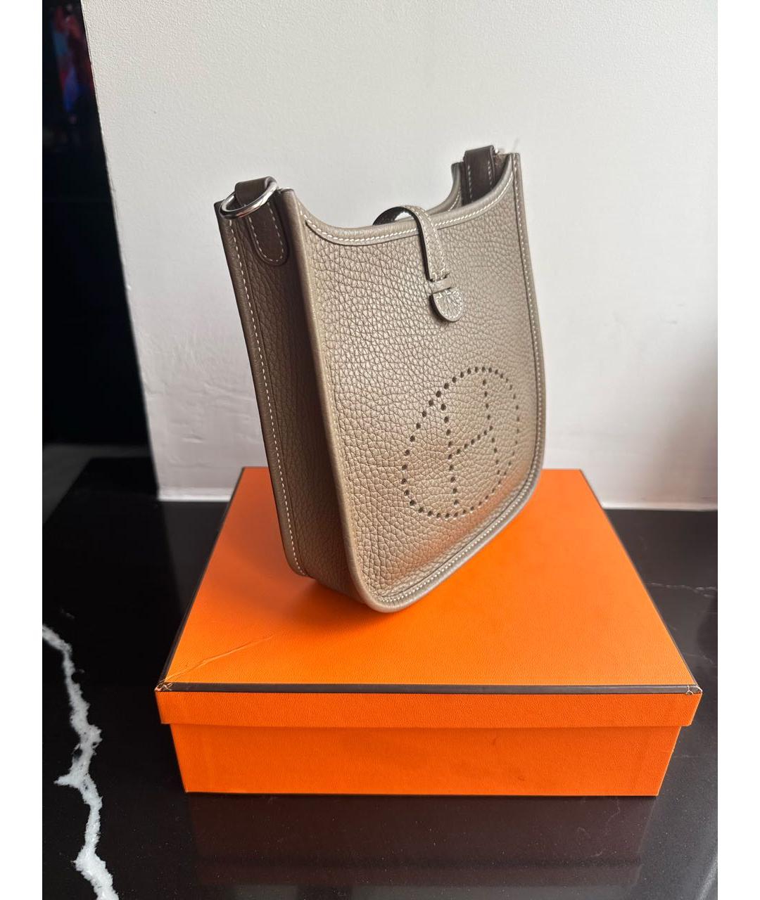 HERMES Кожаная сумка через плечо, фото 2