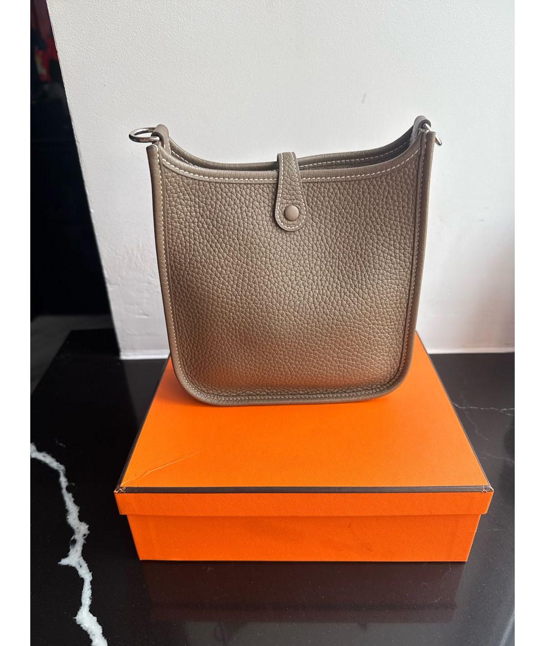 HERMES Кожаная сумка через плечо, фото 3