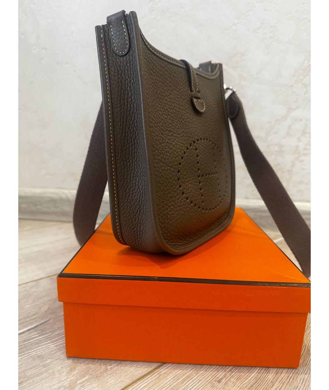 HERMES Кожаная сумка через плечо, фото 2