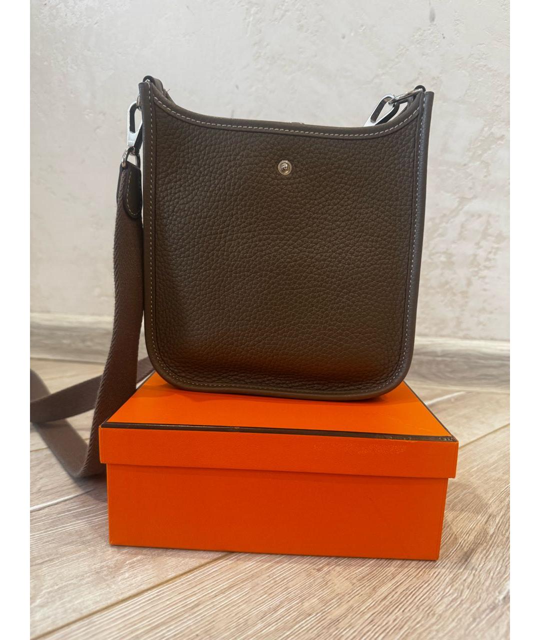 HERMES Кожаная сумка через плечо, фото 3