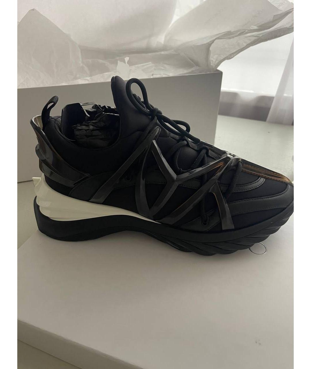 JIMMY CHOO Черные кроссовки, фото 4
