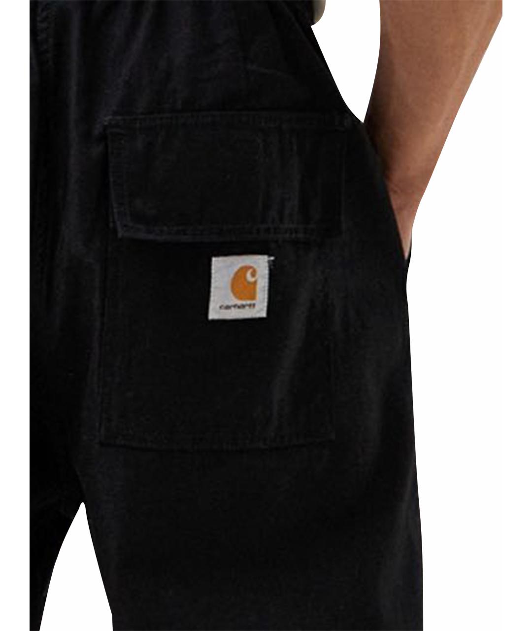 CARHARTT WIP Черные хлопковые повседневные брюки, фото 7