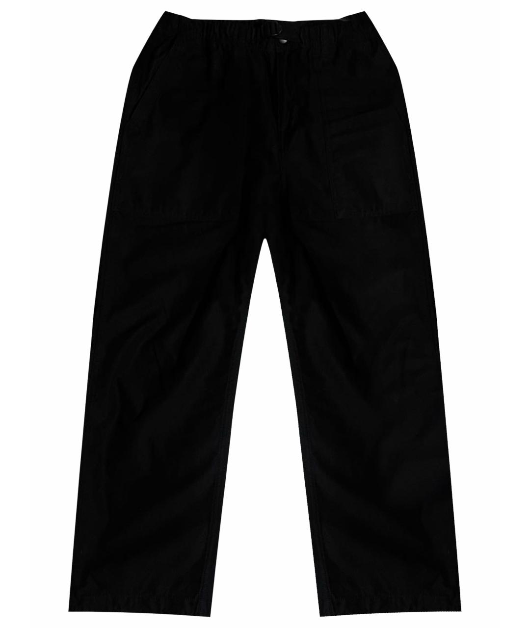 CARHARTT WIP Черные хлопковые повседневные брюки, фото 1