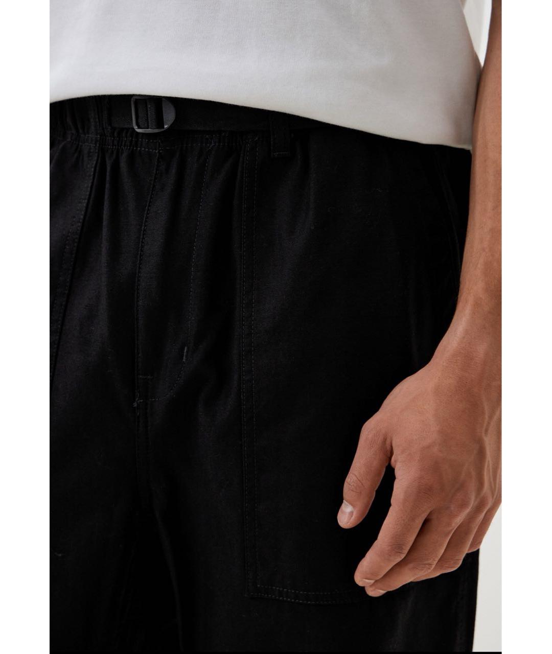 CARHARTT WIP Черные хлопковые повседневные брюки, фото 3