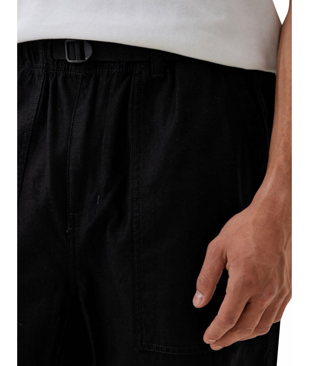 CARHARTT WIP Черные хлопковые повседневные брюки, фото 8