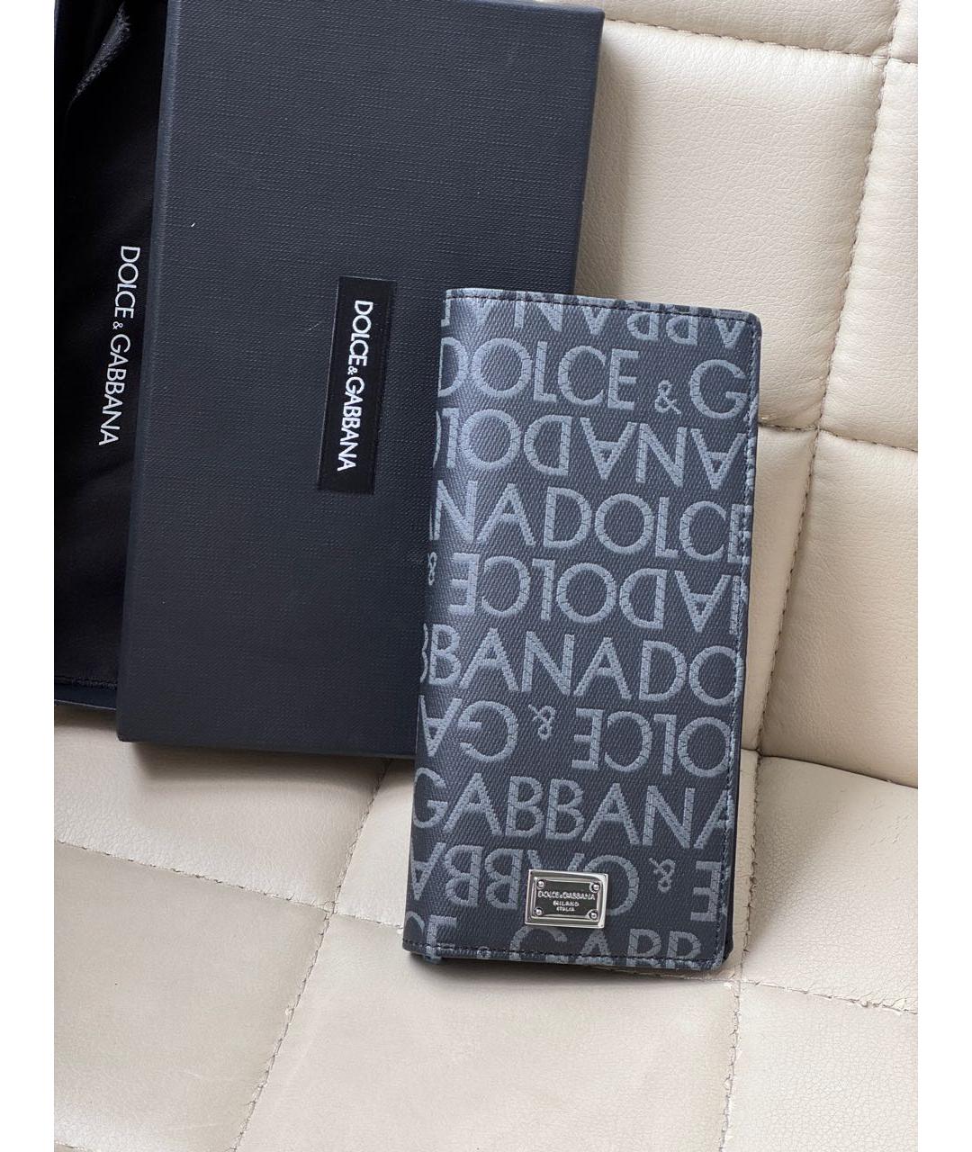 DOLCE&GABBANA Черный кошелек, фото 2