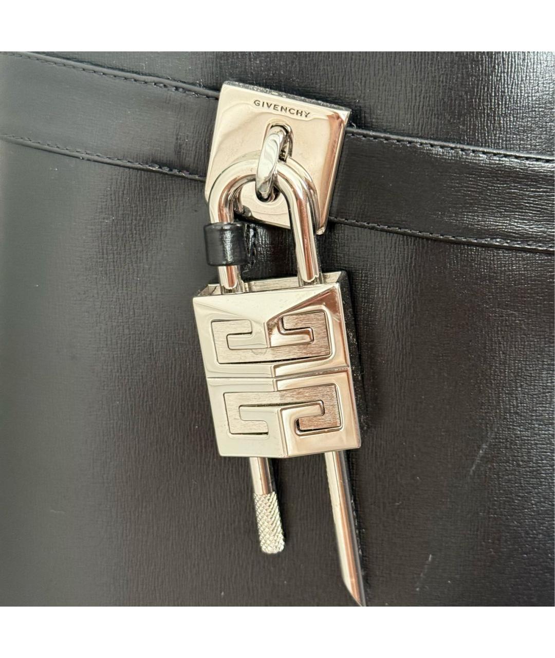 GIVENCHY Черные кожаные сапоги, фото 5