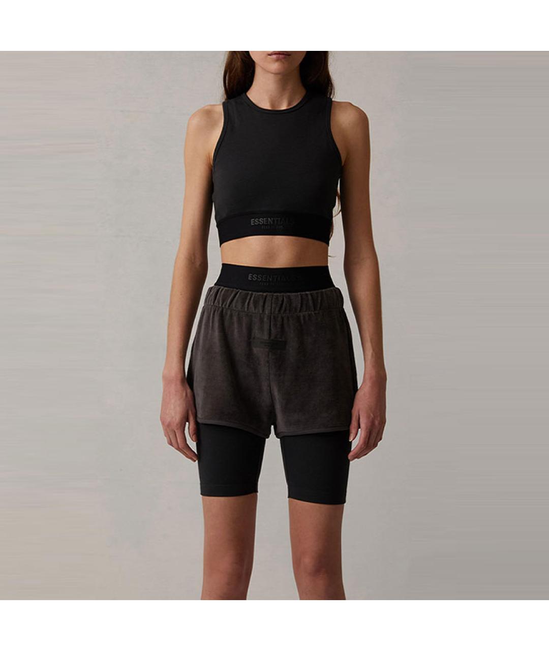 FEAR OF GOD ESSENTIALS Черные шорты, фото 3