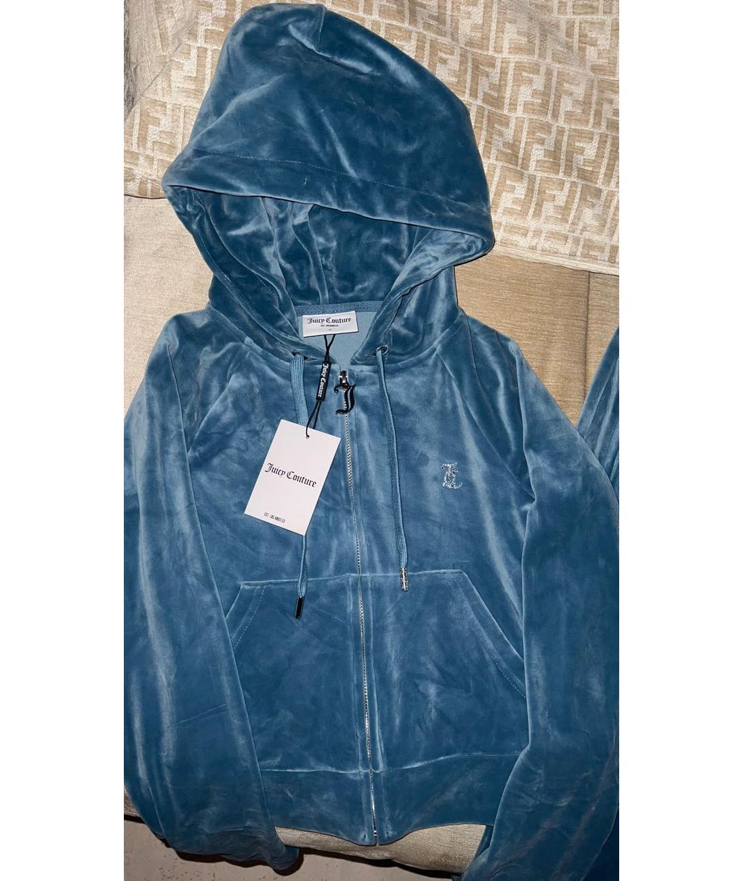 JUICY COUTURE Синий полиэстеровый спортивные костюмы, фото 4