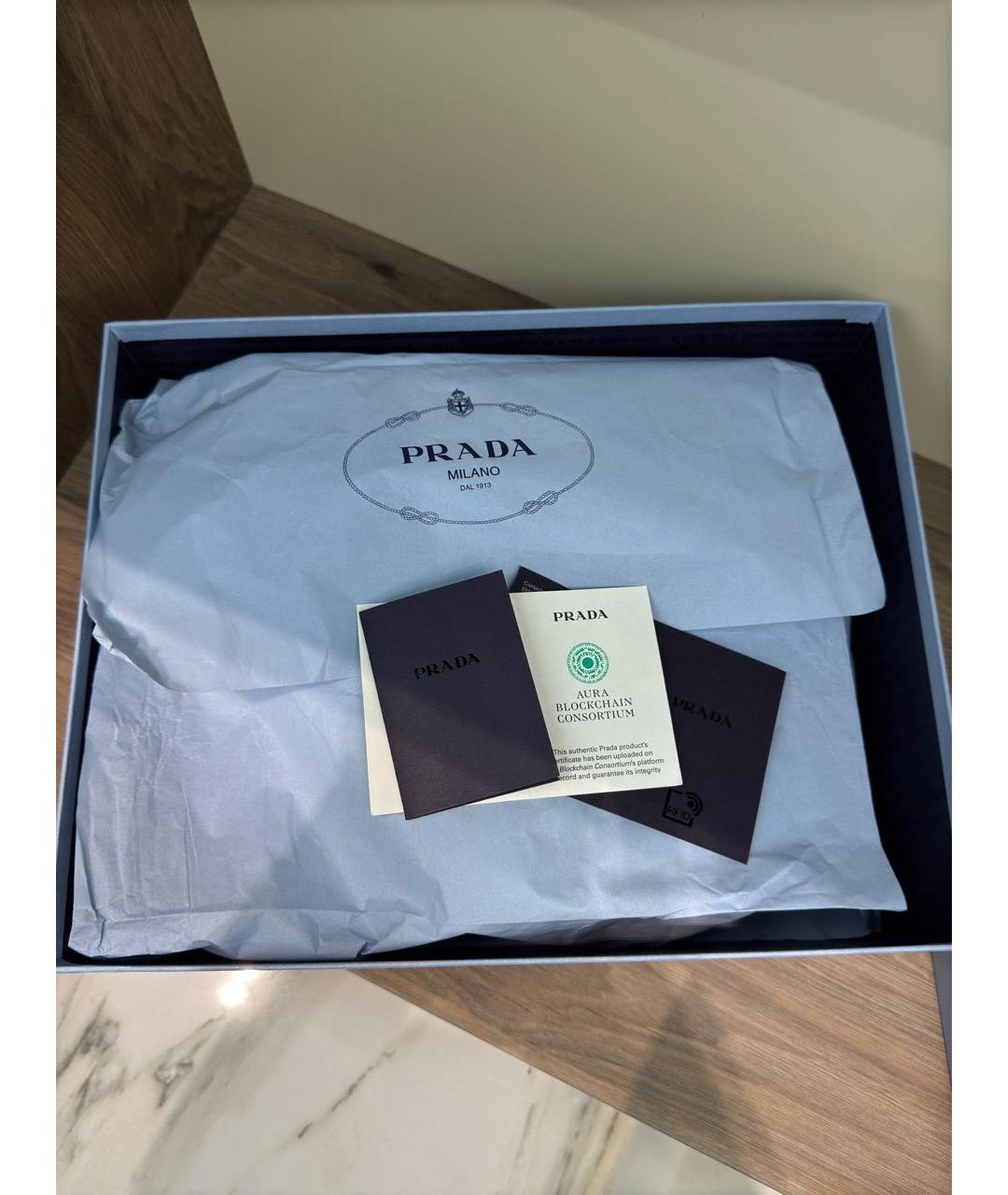 PRADA Черные лоферы из лакированной кожи, фото 6