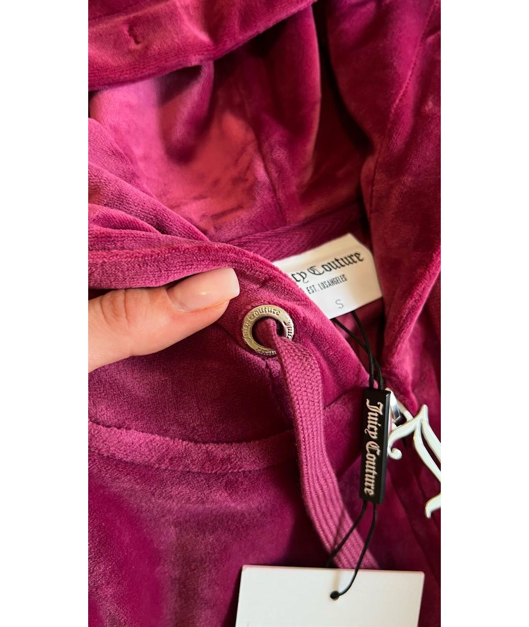 JUICY COUTURE Фиолетовый полиэстеровый спортивные костюмы, фото 7