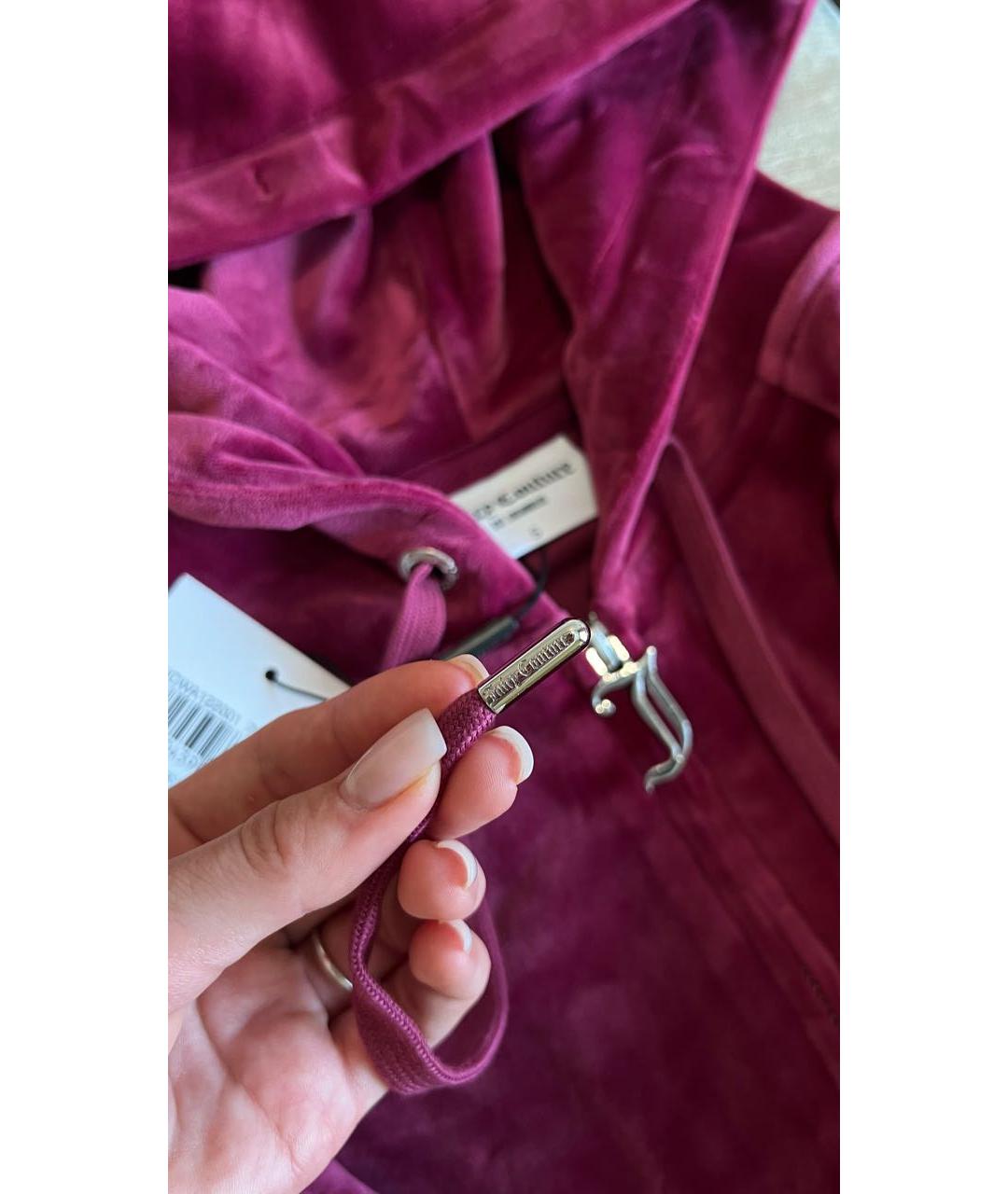 JUICY COUTURE Фиолетовый полиэстеровый спортивные костюмы, фото 8