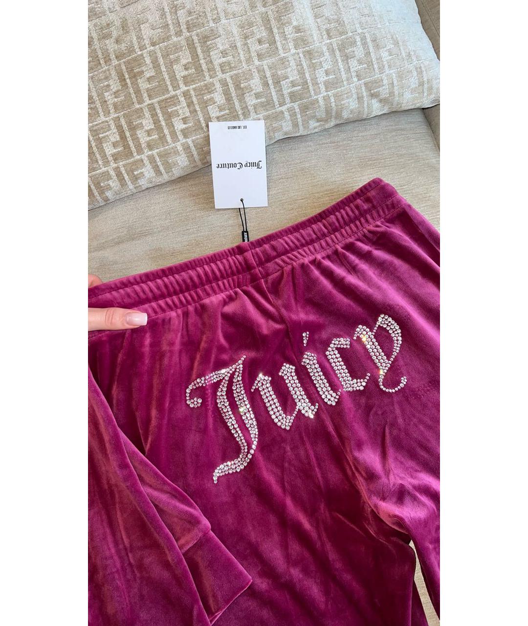 JUICY COUTURE Фиолетовый полиэстеровый спортивные костюмы, фото 3