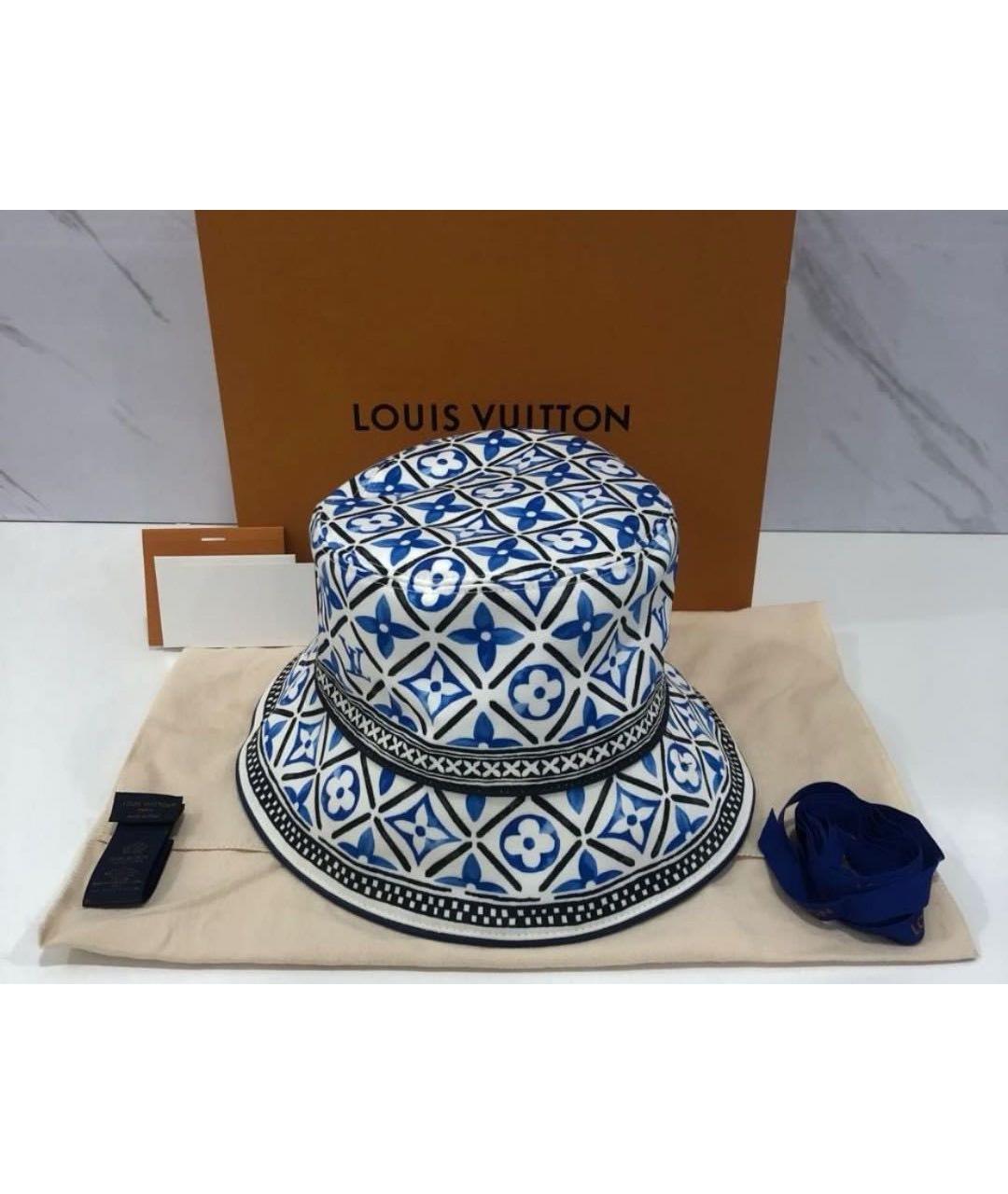 LOUIS VUITTON Синяя панама, фото 2