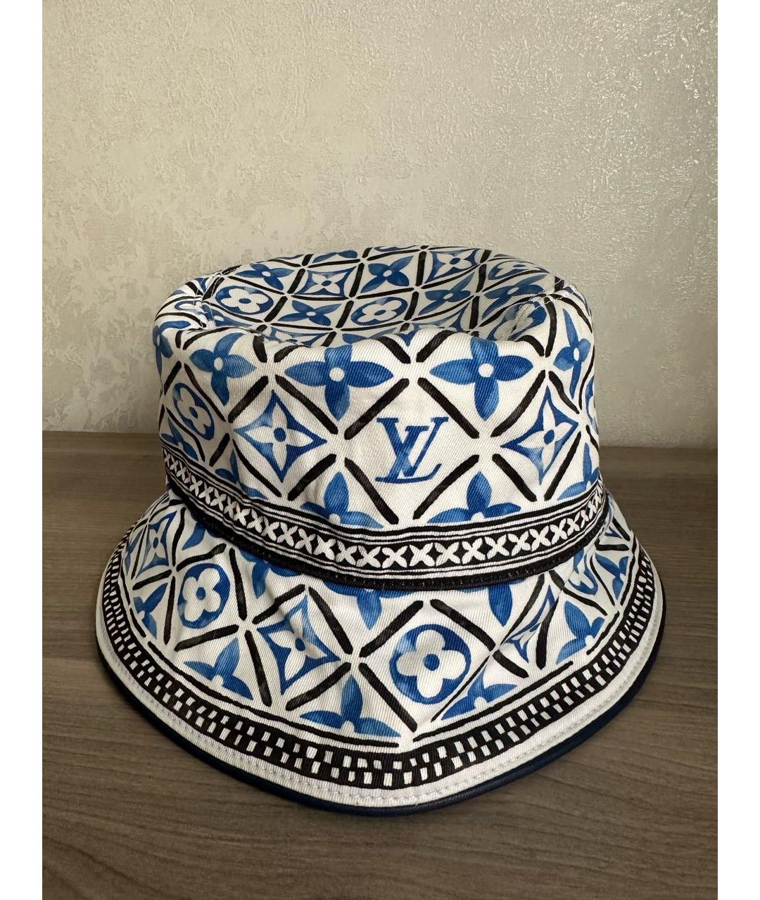 LOUIS VUITTON Синяя панама, фото 3