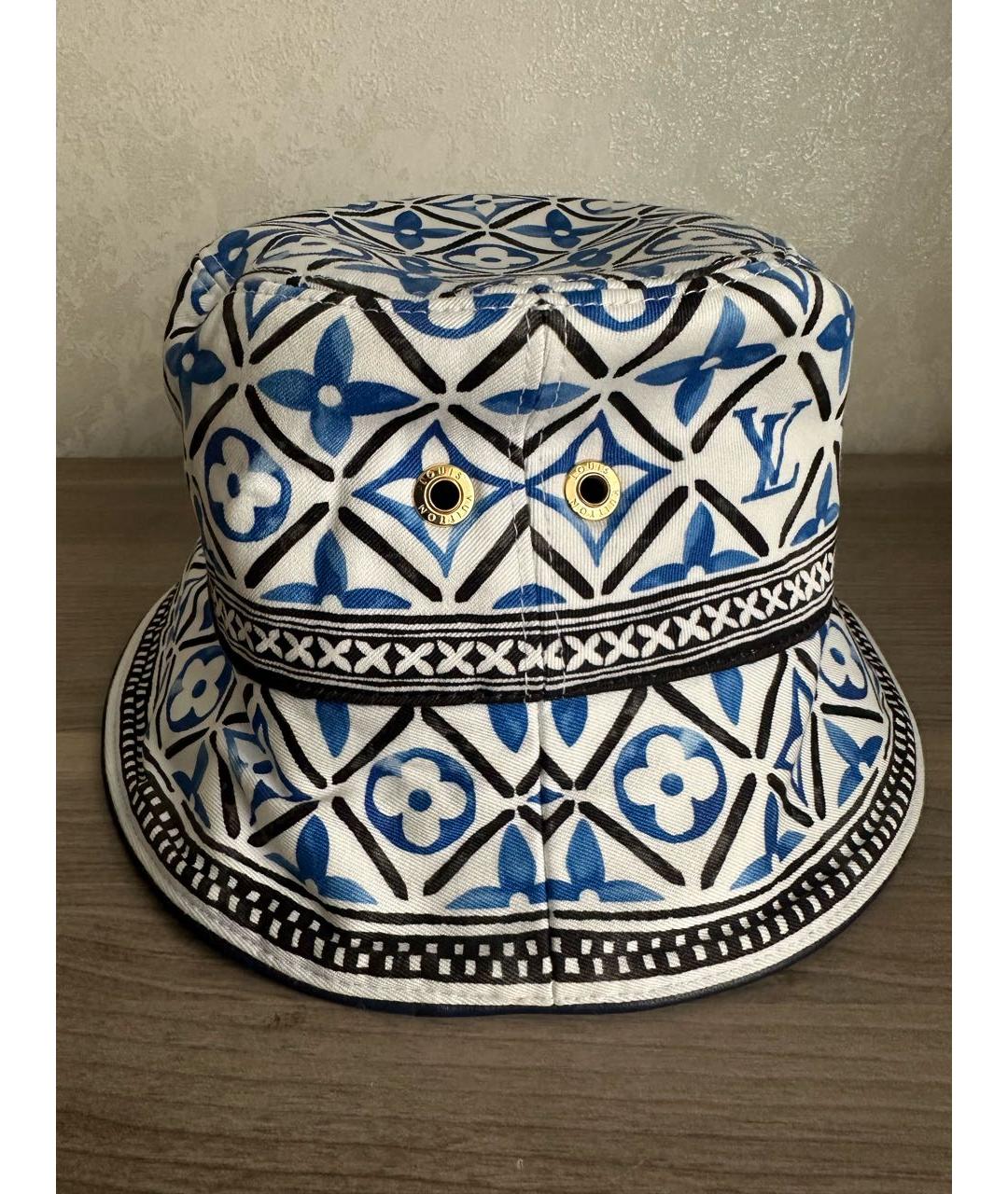 LOUIS VUITTON Синяя панама, фото 4