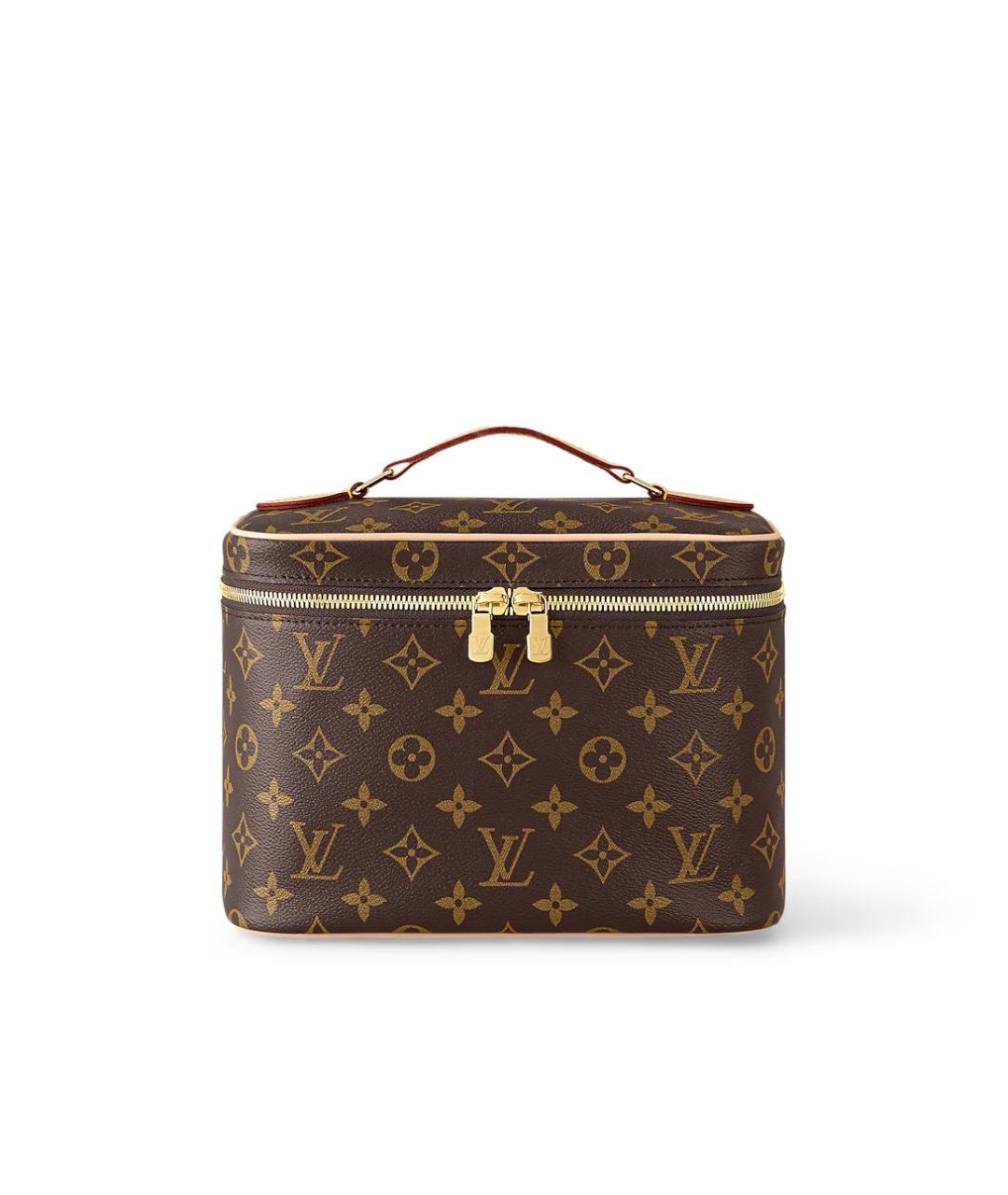 LOUIS VUITTON Коричневая косметичка, фото 1