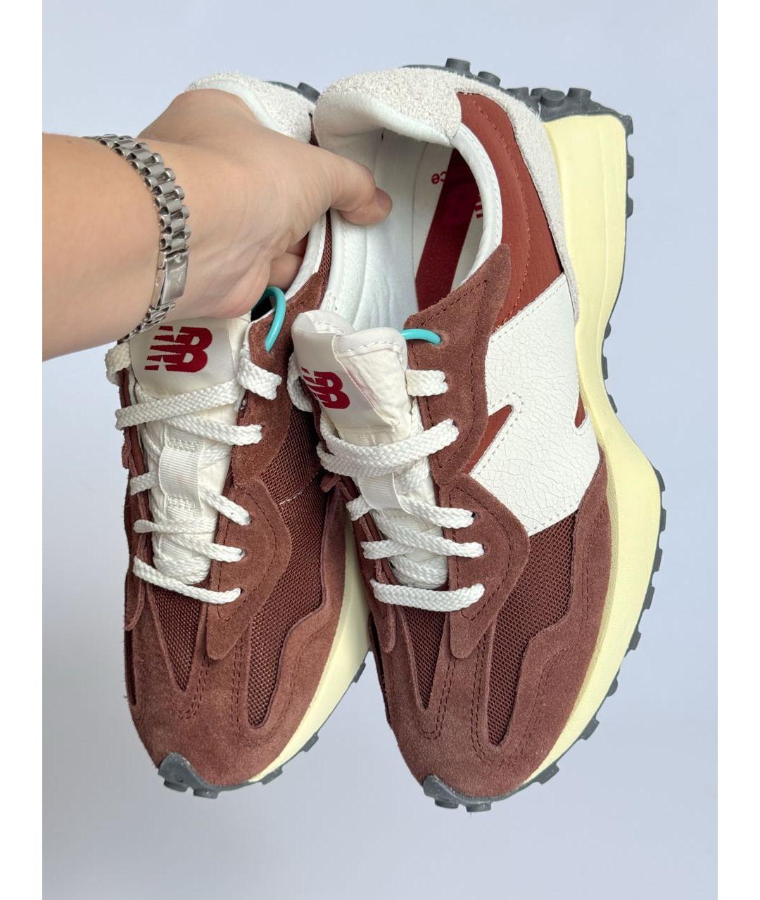 NEW BALANCE Коричневые кроссовки, фото 7