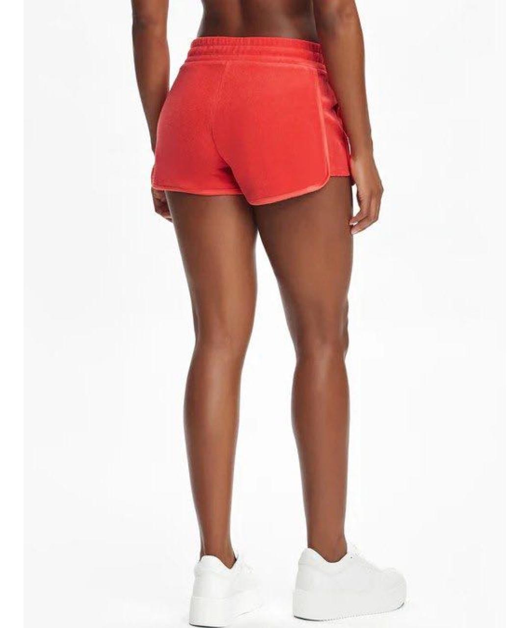 JUICY COUTURE Оранжевое полиэстеровые спортивные брюки и шорты, фото 8