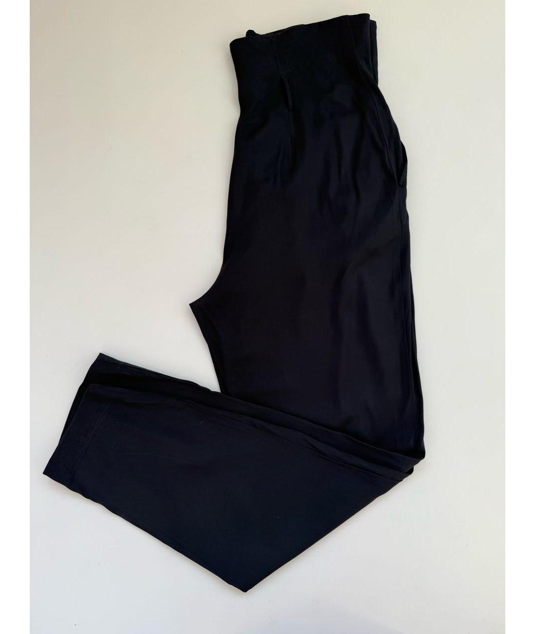 'S MAX MARA Темно-синие прямые брюки, фото 2