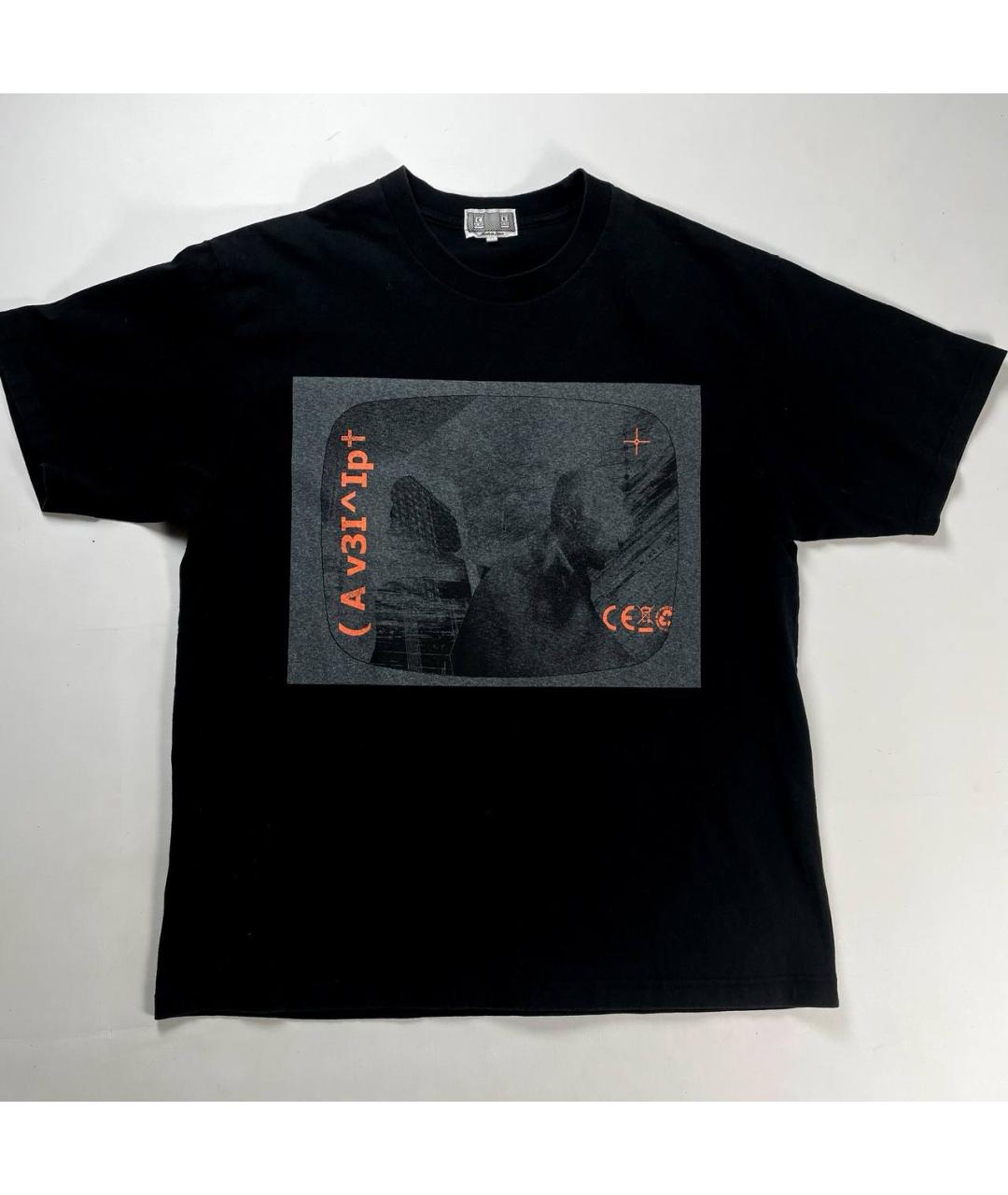 CAV EMPT Черная хлопковая футболка, фото 8