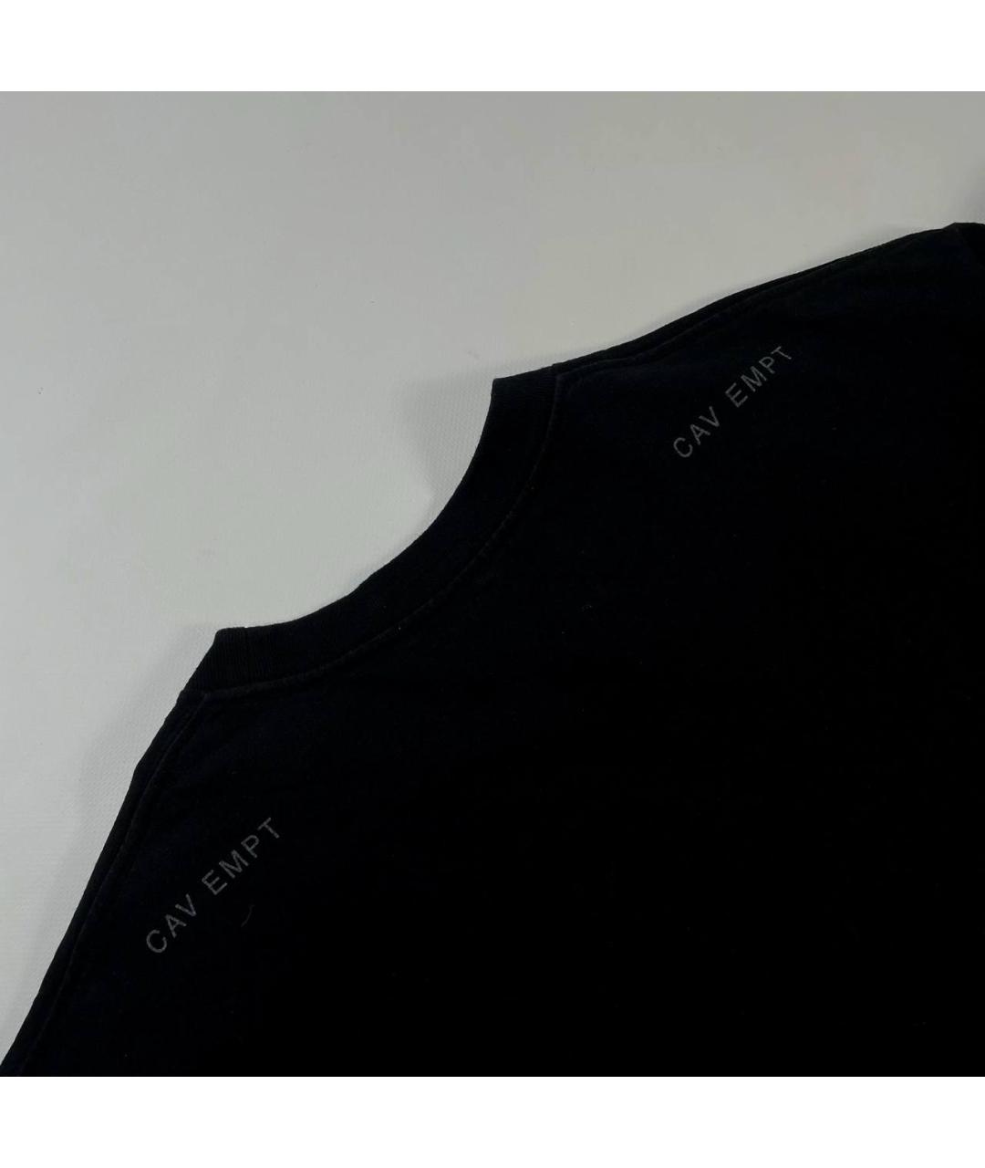 CAV EMPT Черная хлопковая футболка, фото 4