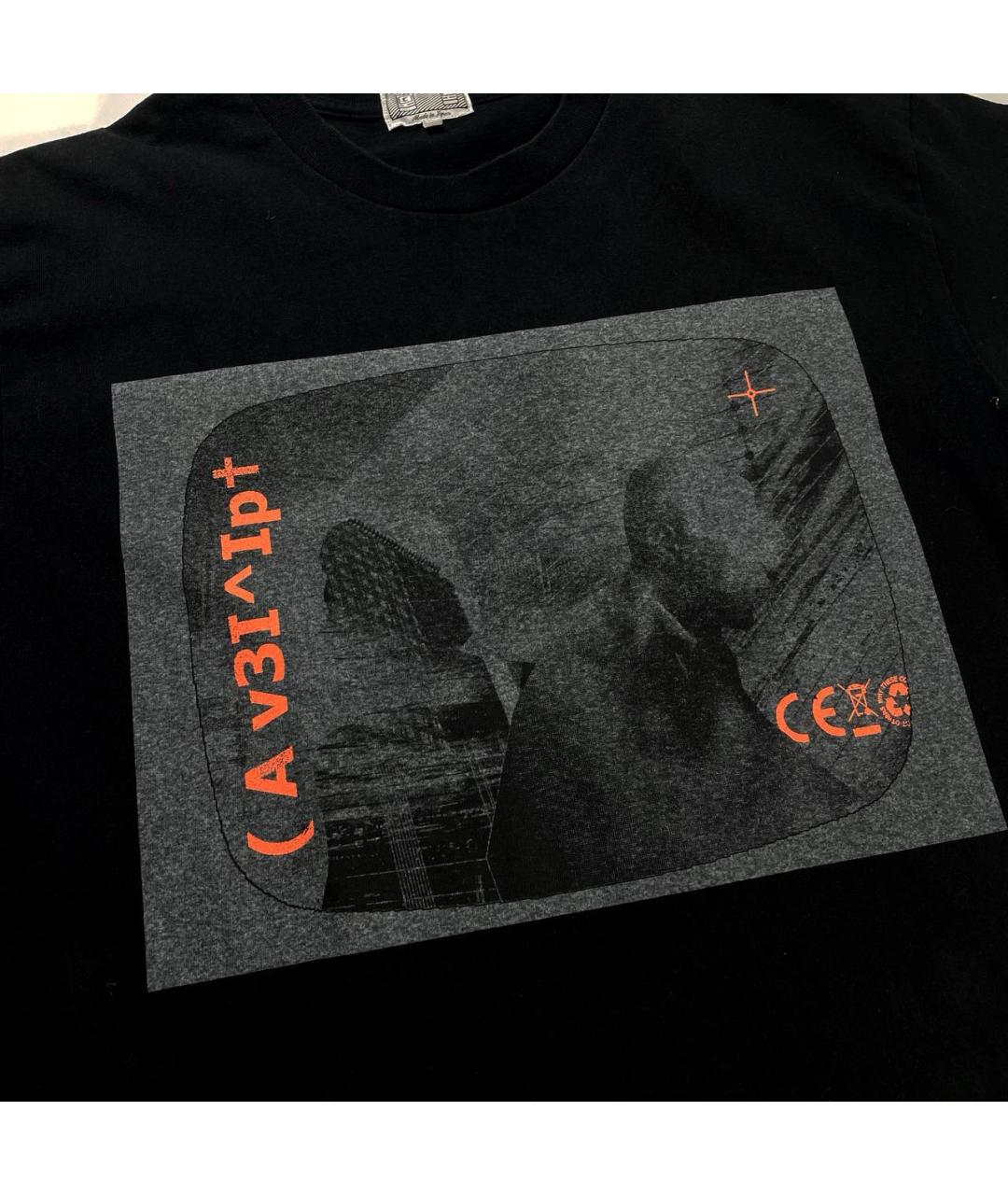 CAV EMPT Черная хлопковая футболка, фото 2