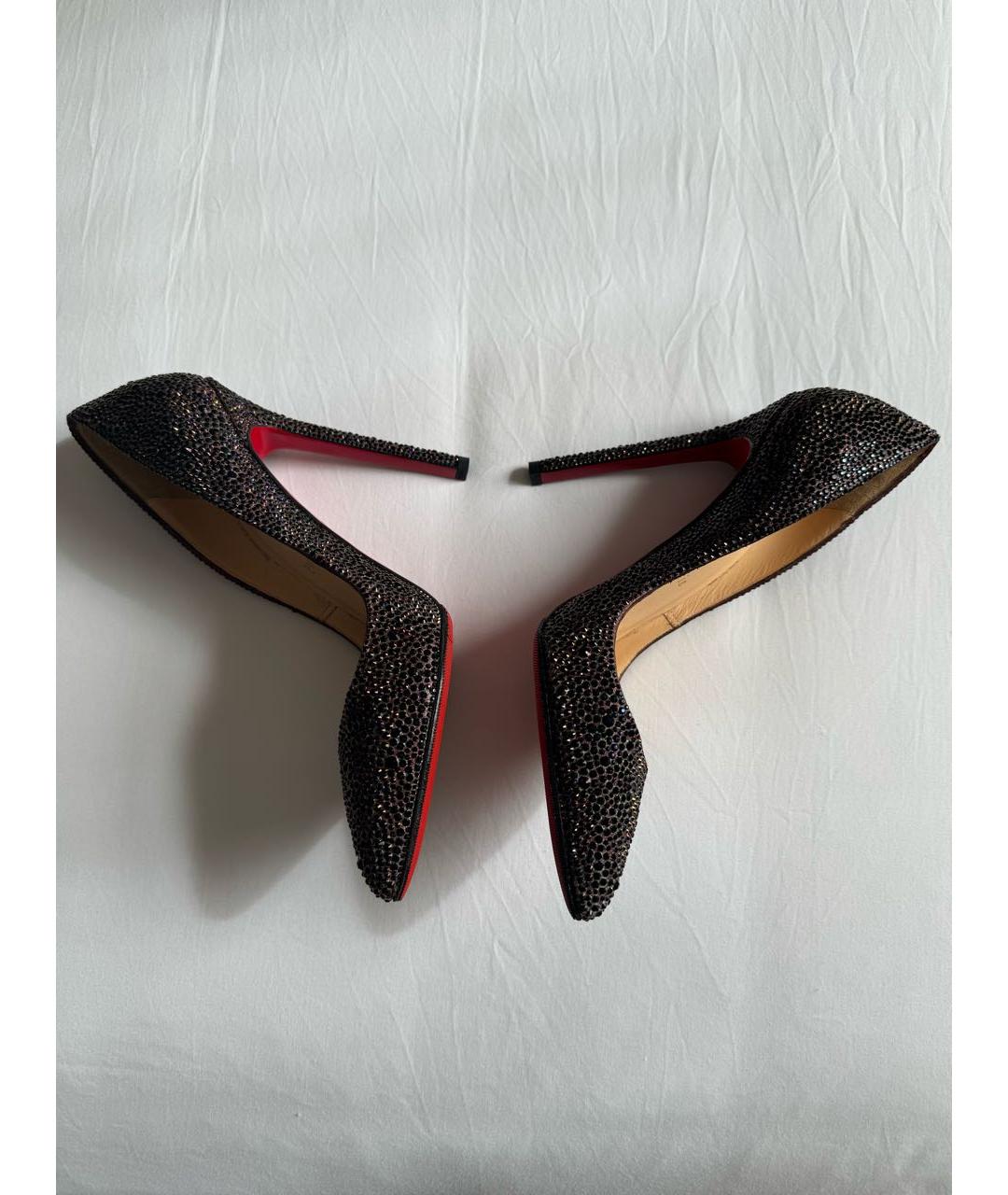 CHRISTIAN LOUBOUTIN Черные туфли, фото 6