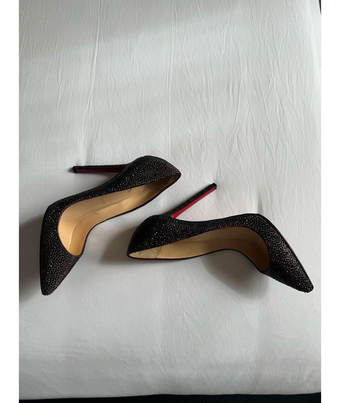 CHRISTIAN LOUBOUTIN Черные туфли, фото 3