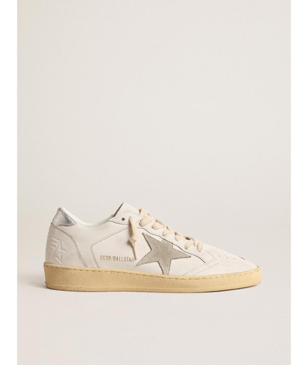 GOLDEN GOOSE DELUXE BRAND Белые кожаные кеды, фото 7