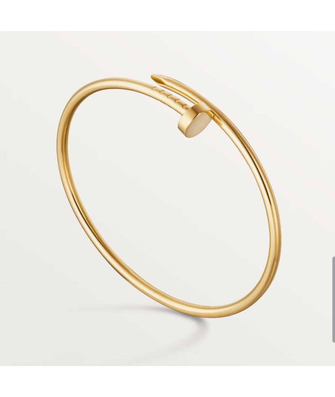 CARTIER Золотой браслет из желтого золота, фото 4
