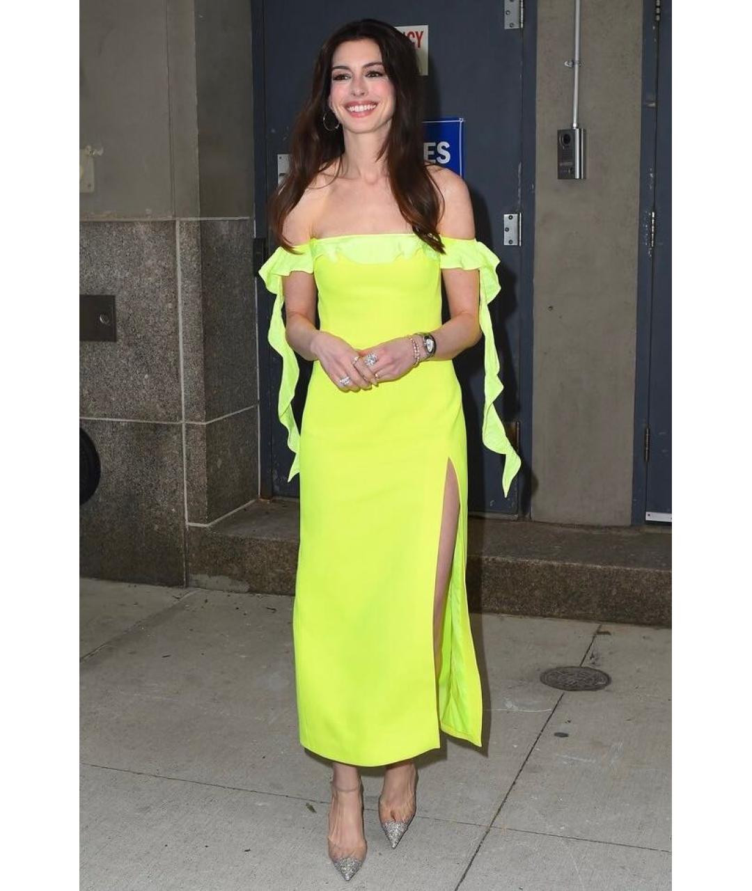 DAVID KOMA Зеленые коктейльное платье, фото 4