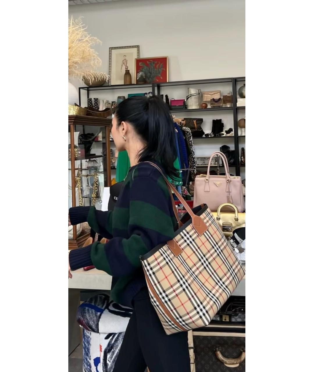 BURBERRY Мульти сумка тоут, фото 5