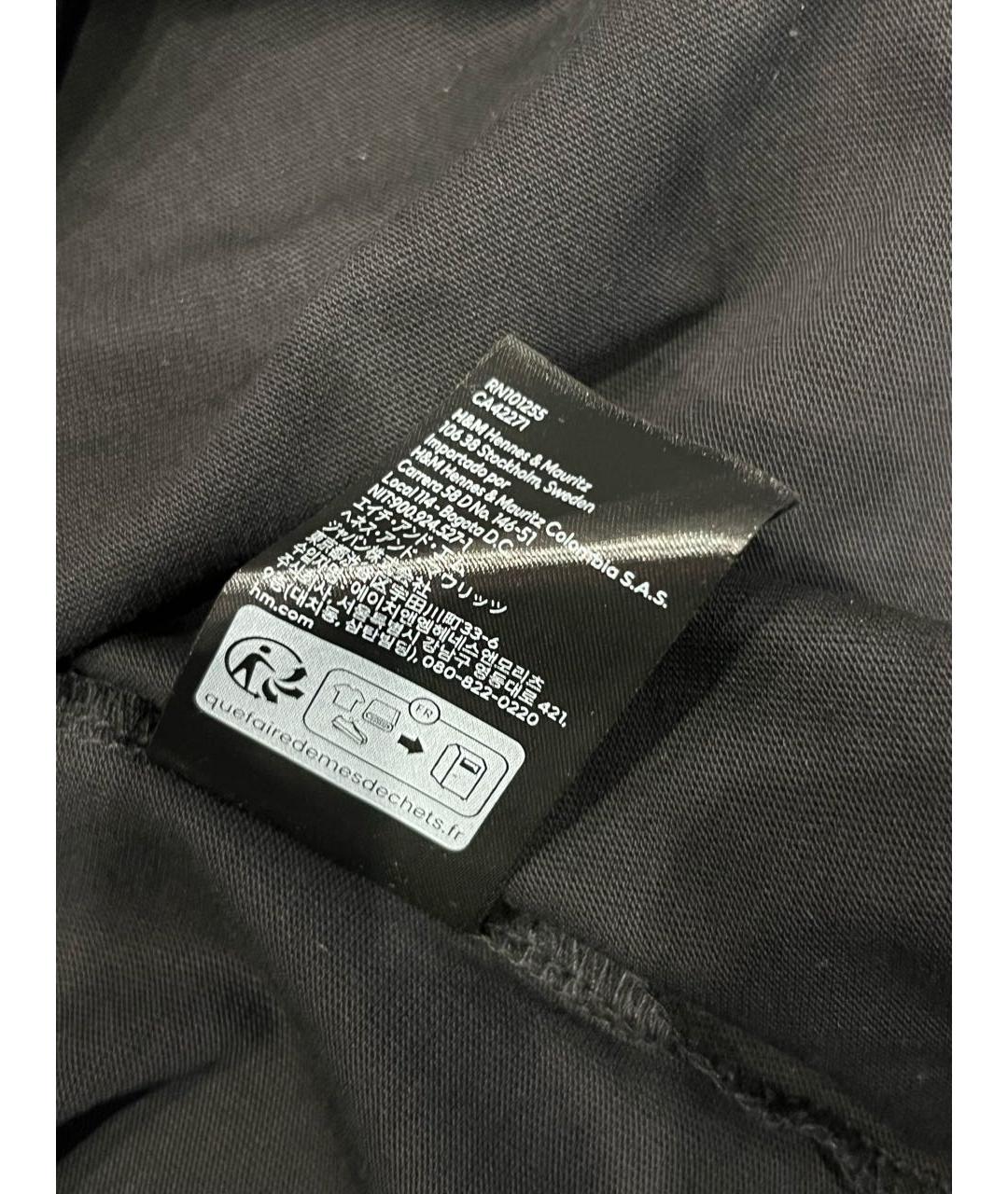 MUGLER Черная футболка, фото 7