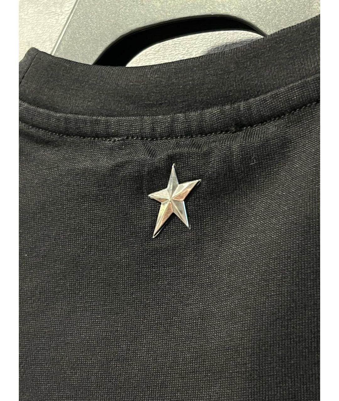 MUGLER Черная футболка, фото 4