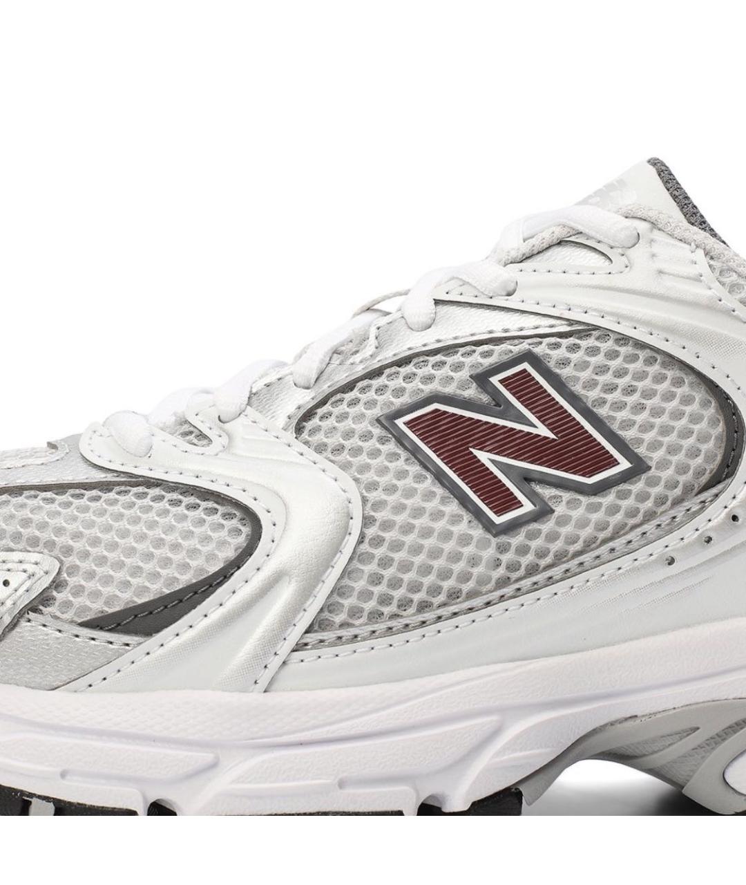 NEW BALANCE Бордовые текстильные кроссовки, фото 6
