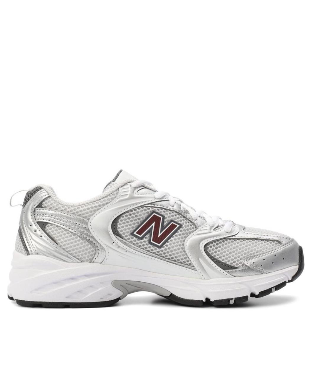 NEW BALANCE Бордовые текстильные кроссовки, фото 4